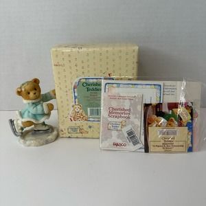 Enesco-Cherished Teddies, Shannon- Priscilla Hillman 1998 #354260 VTG
